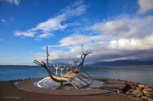 Viking ship sculpture-9601